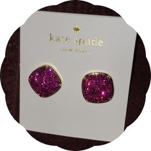 Kate Spade Fuchsia Earrings 💞
